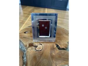 Silver plated and Wood small Picture Frame